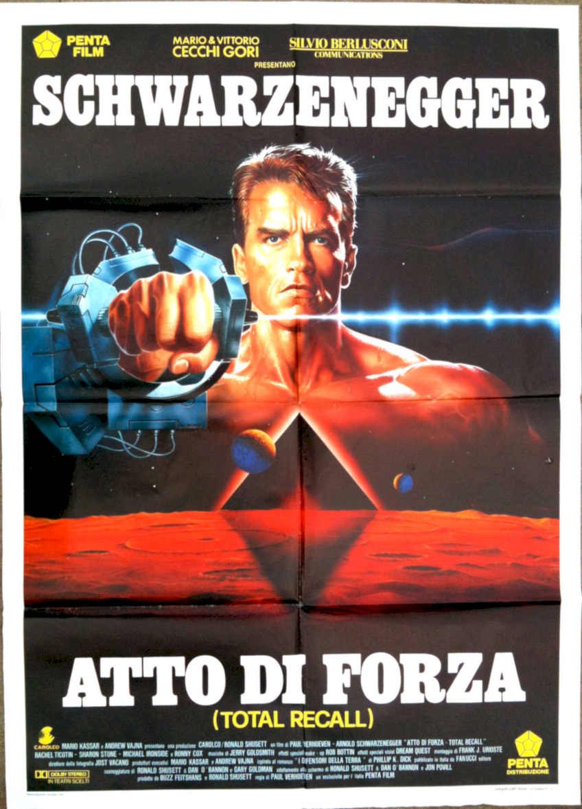 Totalrecall2 Vintage Retro Advert Poster A4 Photo Print