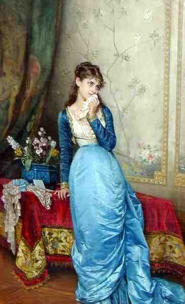 Toulmouche August The Letter A4 Photo Print