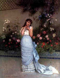 Toulmouche Auguste An Elegant Beauty A4 Photo Print