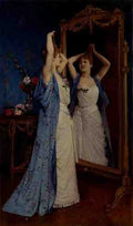 Toulmouche Auguste La Toilette A4 Photo Print