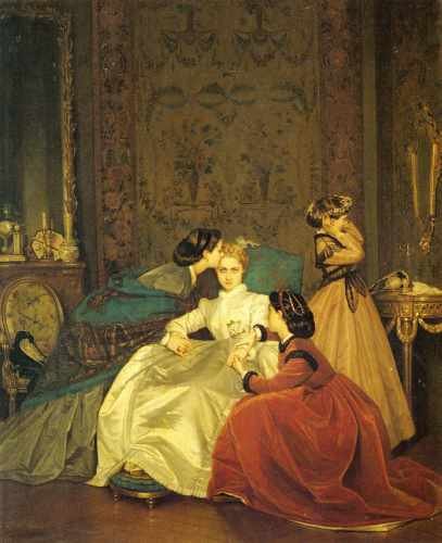 Toulmouche Auguste The Reluctant Bride A4 Photo Print