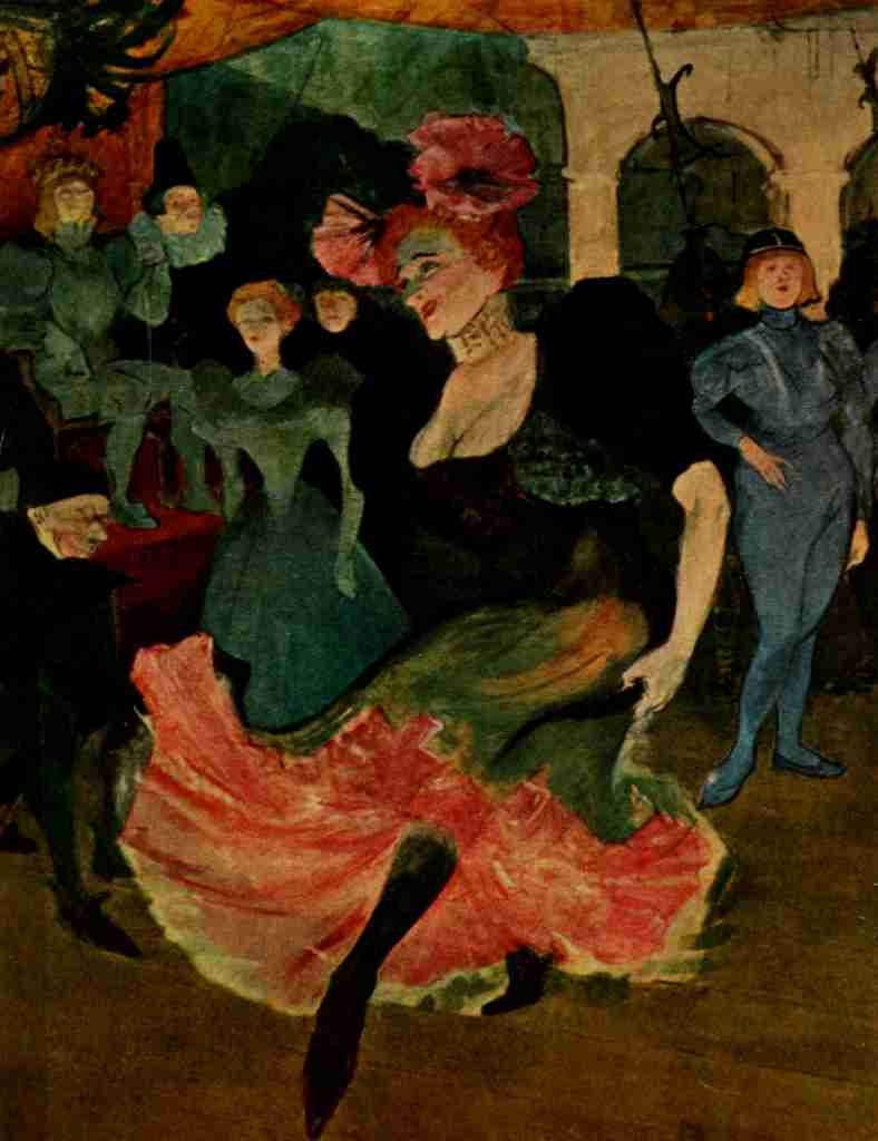 Toulouse Lautrec 1Can Can A4 Photo Print
