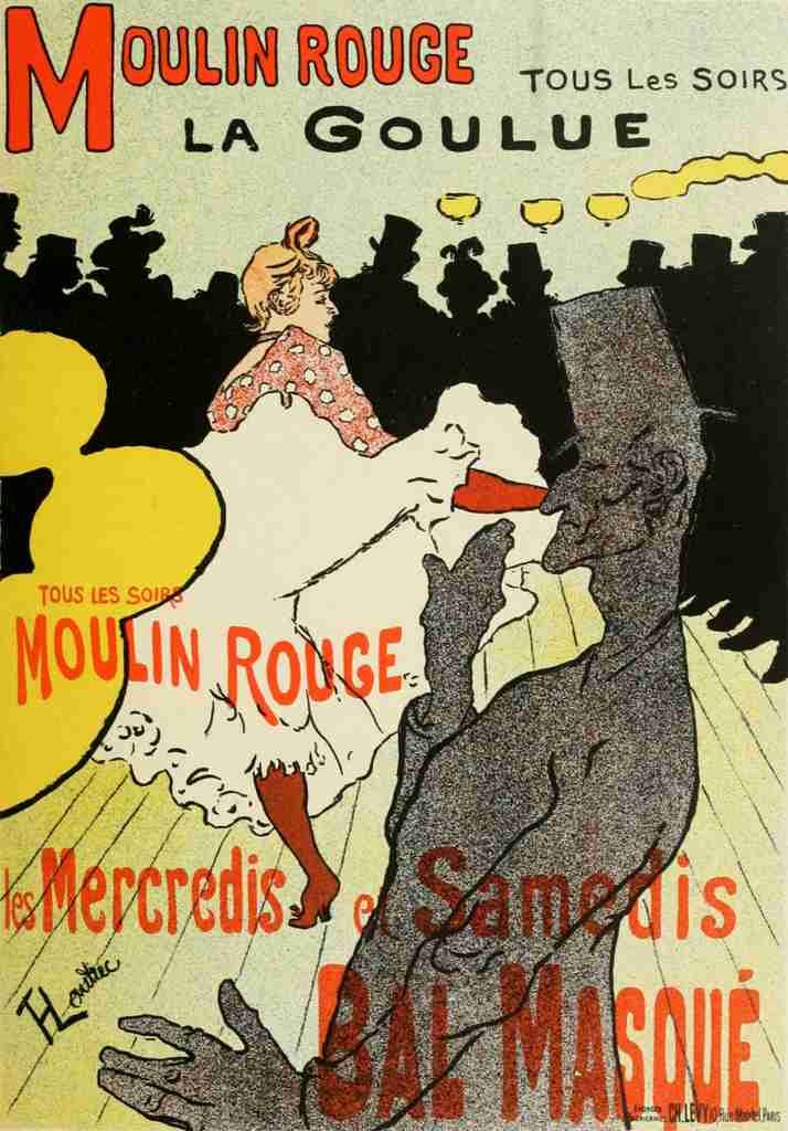 Toulouse Lautrec 1Les Affiches Illustrees Moulin Rouge A4 Photo Print