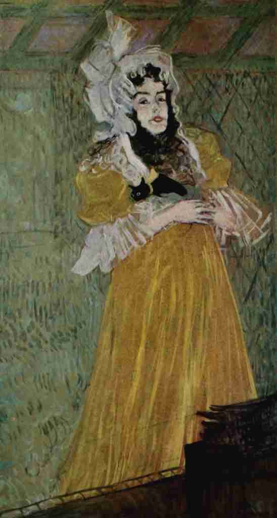 Toulouse Lautrec 1Miss May Belfort A4 Photo Print