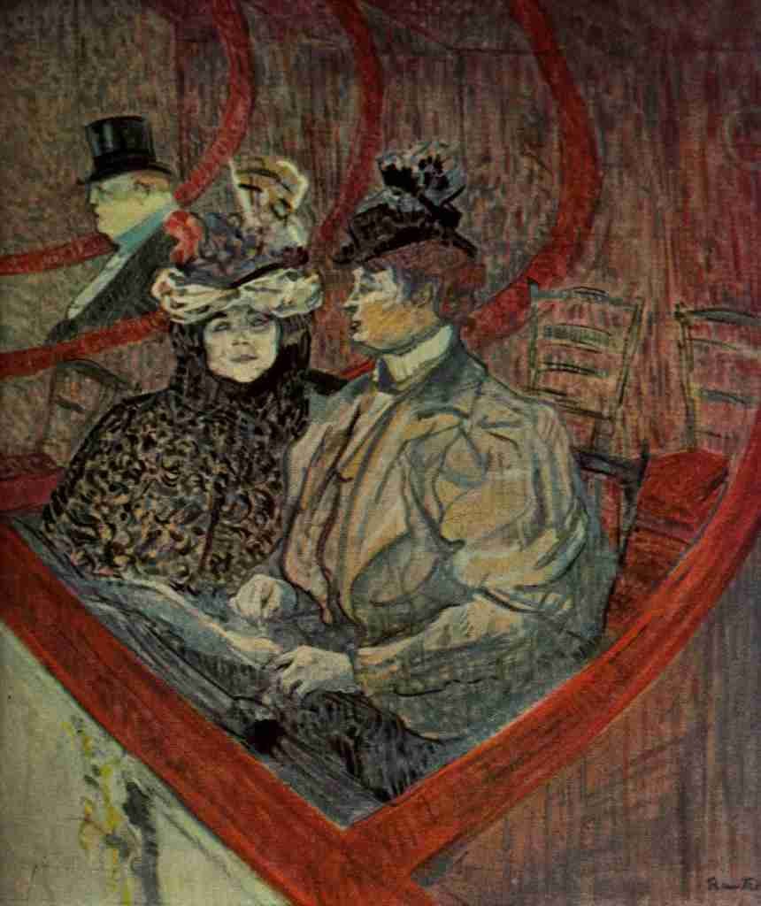 Toulouse Lautrec 1The Grand Loge A4 Photo Print