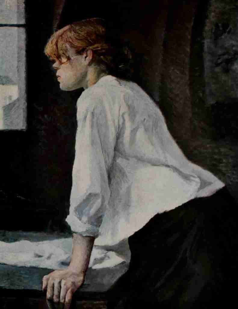 Toulouse Lautrec 1The Laundress A4 Photo Print