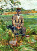 Toulouse Lautrec A Laborer At Celeyran A4 Photo Print