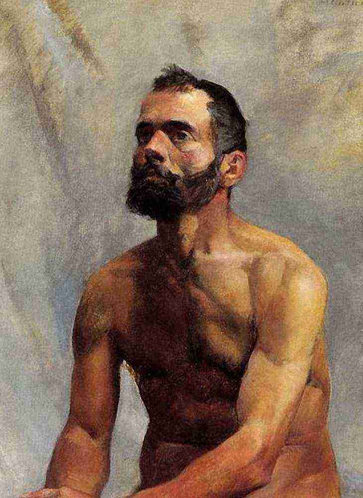 Toulouse Lautrec Academic Study Nude A4 Photo Print