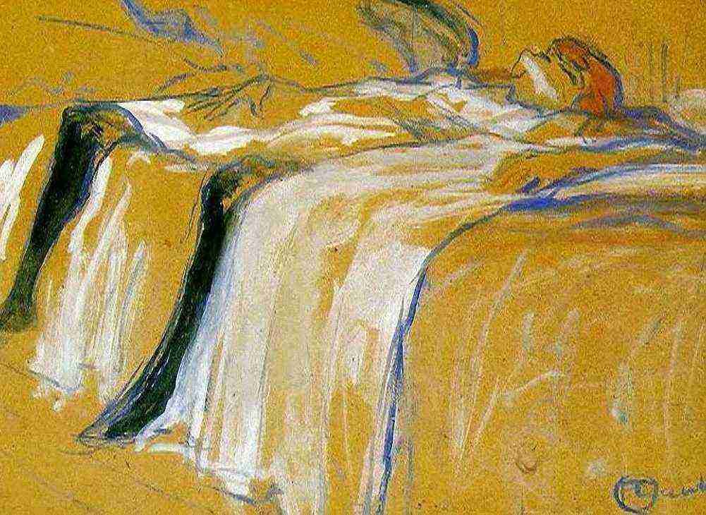 Toulouse Lautrec Alone A4 Photo Print