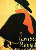 Toulouse Lautrec Aristede Bruand At His Cabaret A4 Photo Print
