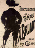 Toulouse Lautrec Aristide Bruant A4 Photo Print