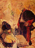 Toulouse Lautrec Artillerman And Girl A4 Photo Print