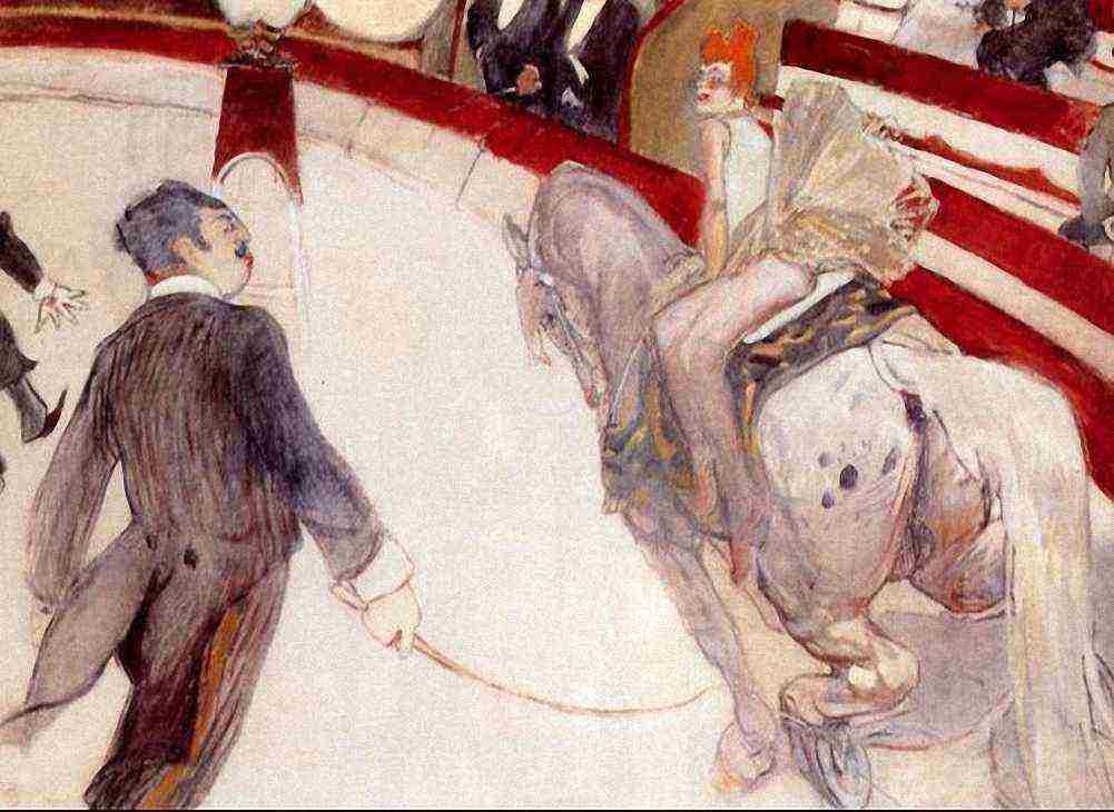 Toulouse Lautrec At The Cirque Fernando The Ringmaster A4 Photo Print