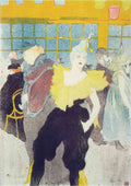 Toulouse Lautrec At The Moulin Rouge The Clownesse Cha 2 A4 Photo Print