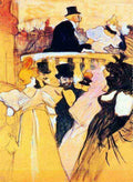 Toulouse Lautrec At The Opera Ball A4 Photo Print