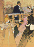 Toulouse Lautrec Au Bal De L Opera A4 Photo Print