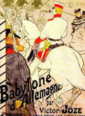 Toulouse Lautrec Babylone D Allemagne A4 Photo Print