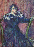 Toulouse Lautrec Berthe Bady A4 Photo Print