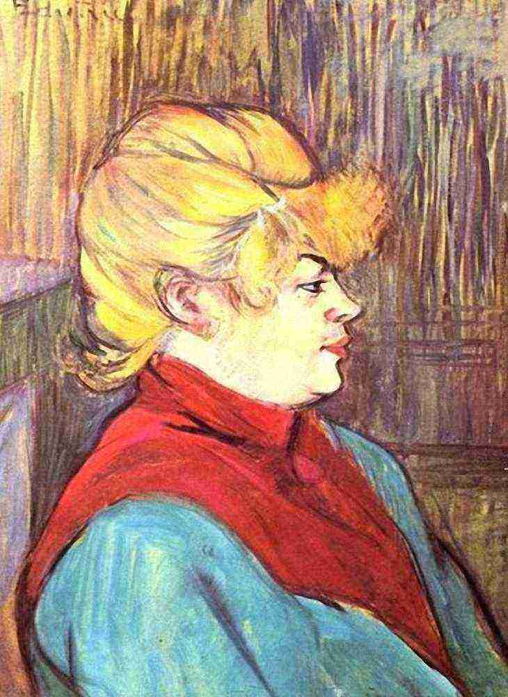 Toulouse Lautrec Brothel Worker A4 Photo Print