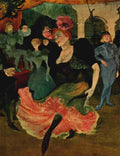 Toulouse Lautrec Can Can A4 Photo Print
