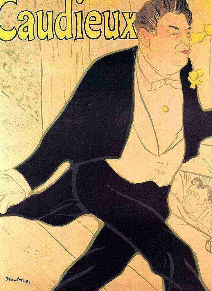 Toulouse Lautrec Caudieux A4 Photo Print