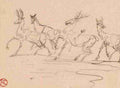 Toulouse Lautrec Cerfs Et Biches A4 Photo Print