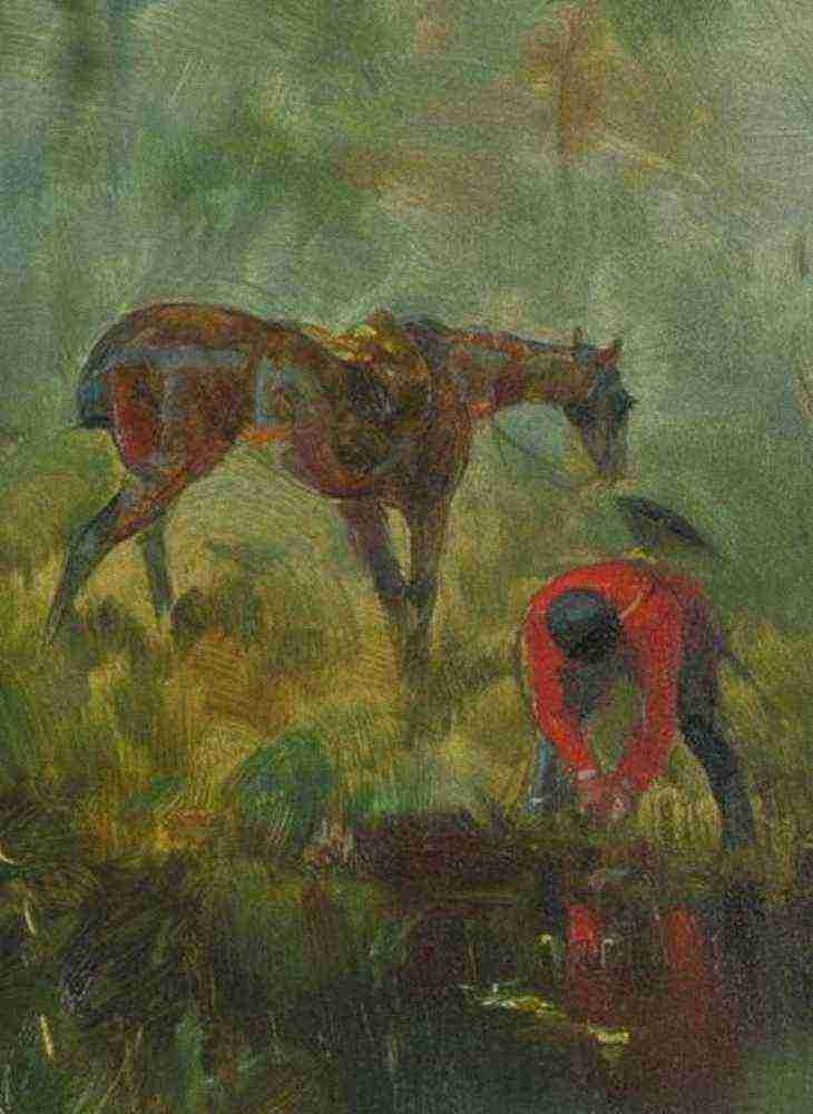 Toulouse Lautrec Cheval De Chasse A Courre A4 Photo Print