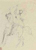 Toulouse Lautrec Chevalier A4 Photo Print