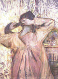 Toulouse Lautrec Combing A4 Photo Print
