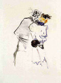 Toulouse Lautrec Conversation A4 Photo Print