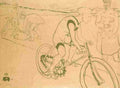 Toulouse Lautrec Cycle Michael 2 A4 Photo Print