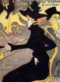 Toulouse Lautrec Divan Japonais A4 Photo Print