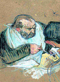 Toulouse Lautrec Dr Pean Operating A4 Photo Print