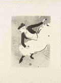 Toulouse Lautrec Edmee Lescot A4 Photo Print