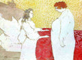 Toulouse Lautrec Elles Woman In Bed Profile Getting Up A4 Photo Print