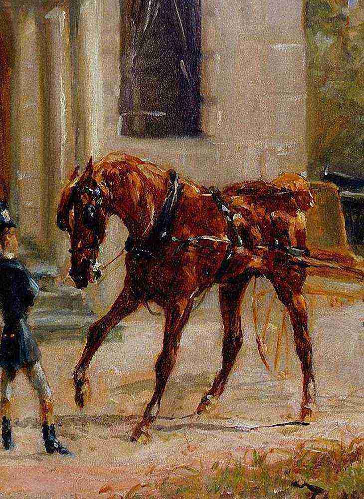 Toulouse Lautrec Equipage Au Bosc A4 Photo Print