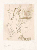 Toulouse Lautrec Etude De Femme A4 Photo Print
