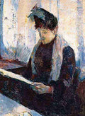Toulouse Lautrec Femme Au Cafe A4 Photo Print