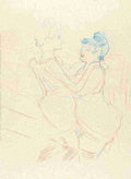 Toulouse Lautrec Femmes Dansant A4 Photo Print