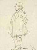 Toulouse Lautrec Flaneur A4 Photo Print