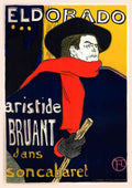 Toulouse Lautrec H de 1864 1901 Les Affiches Eldorado A4 Photo Print