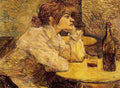 Toulouse Lautrec Hangover The Drinker A4 Photo Print