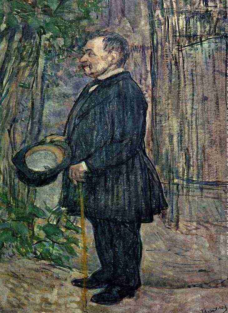 Toulouse Lautrec Henri Dihau A4 Photo Print