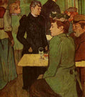 Toulouse Lautrec Henri de 1864 1901 A Corner in the Moulin de la Galette A4 Photo Print