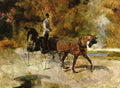 Toulouse Lautrec Horse Carriage A4 Photo Print