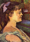 Toulouse Lautrec House Woman A4 Photo Print