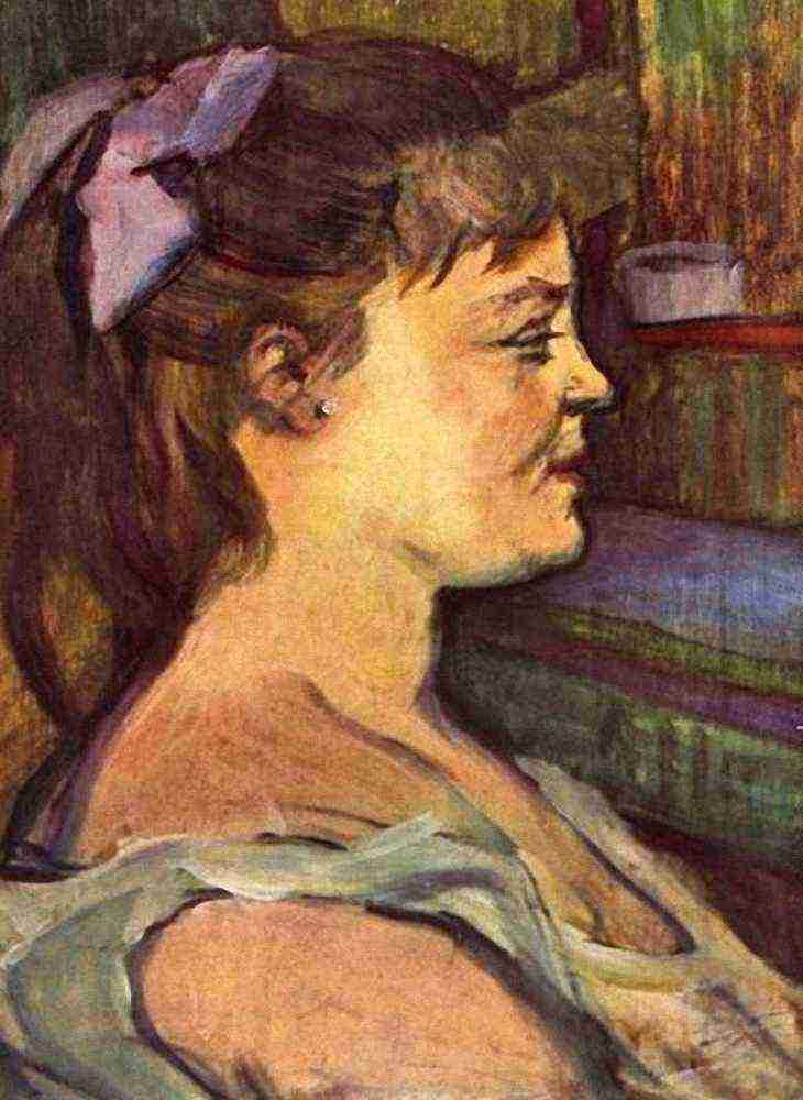 Toulouse Lautrec House Woman A4 Photo Print