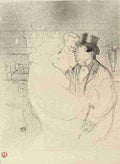 Toulouse Lautrec Ida Heath Au Bar A4 Photo Print