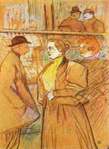 Toulouse Lautrec In The Moulin De La Galette Ii A4 Photo Print