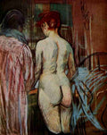 Toulouse Lautrec Interior with Two Women A4 Photo Print